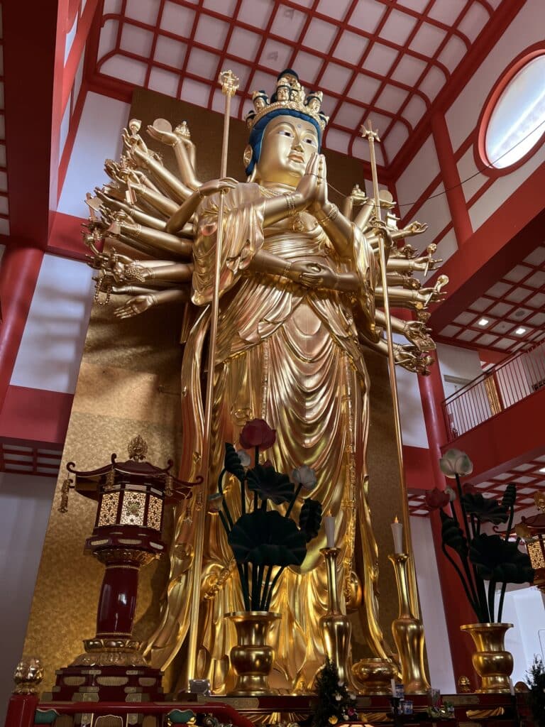 big bronze statue